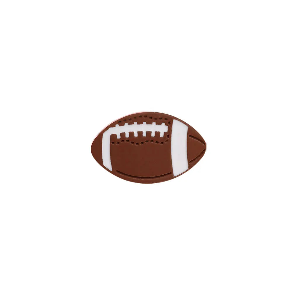 Football Basketball Rugby Baseball Beach ball Volleyball Hard Enamel Pins For Sport Lovers Bag Backpack Jacket Jewelry Brooches