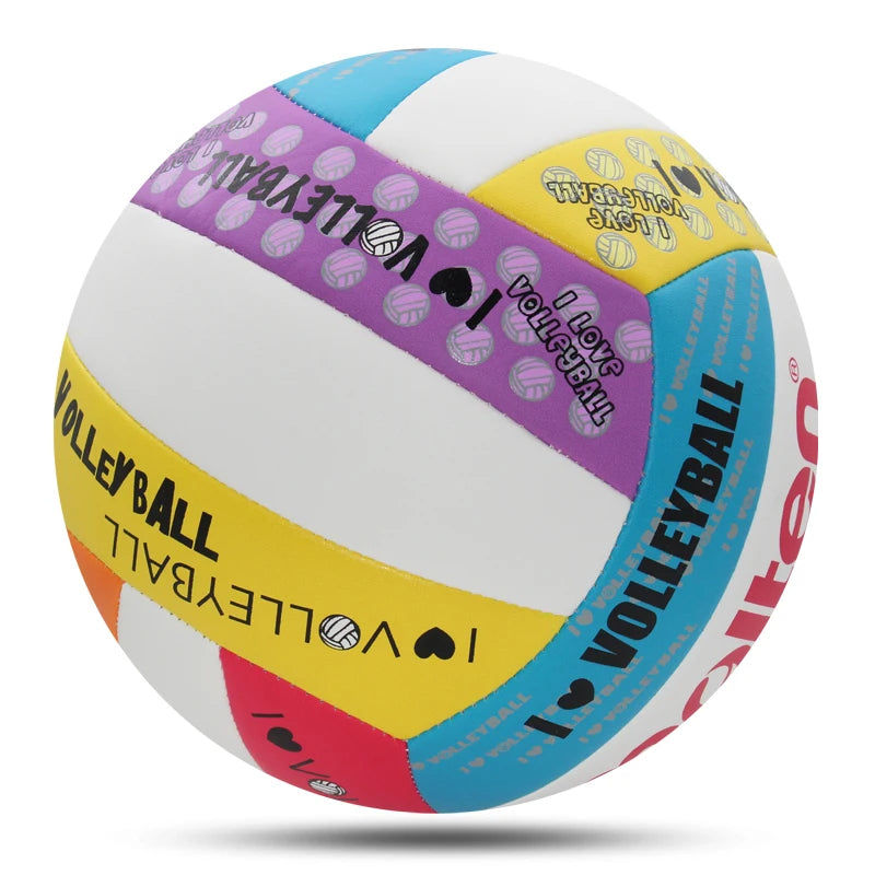 Newest Molten Volleyball Balls Standard Size 5 Soft Touch PU High Quality Indoor Outdoor Sports Training Match Colorful Voleibol
