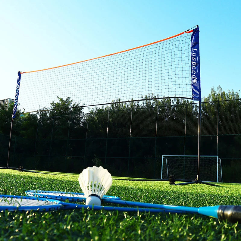 Portable Folding Standard Professional Net Indoor Outdoor Sports Volleyball Tennis Training Square Nets Mesh 4 Sizes