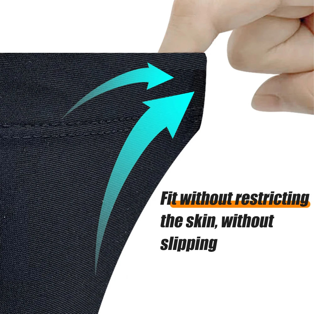 1Pair Volleyball Arm Sleeves Passing Forearm Sleeves with Protection Pad & Thumbhole for Youth Adult Children Protect Arms Sting