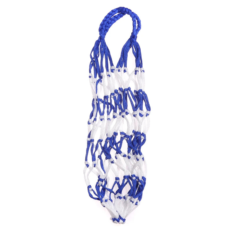 Portable Carry Net Bag Balls Volleyball Outdoor Durable Standard Thread Hoop Mesh Net