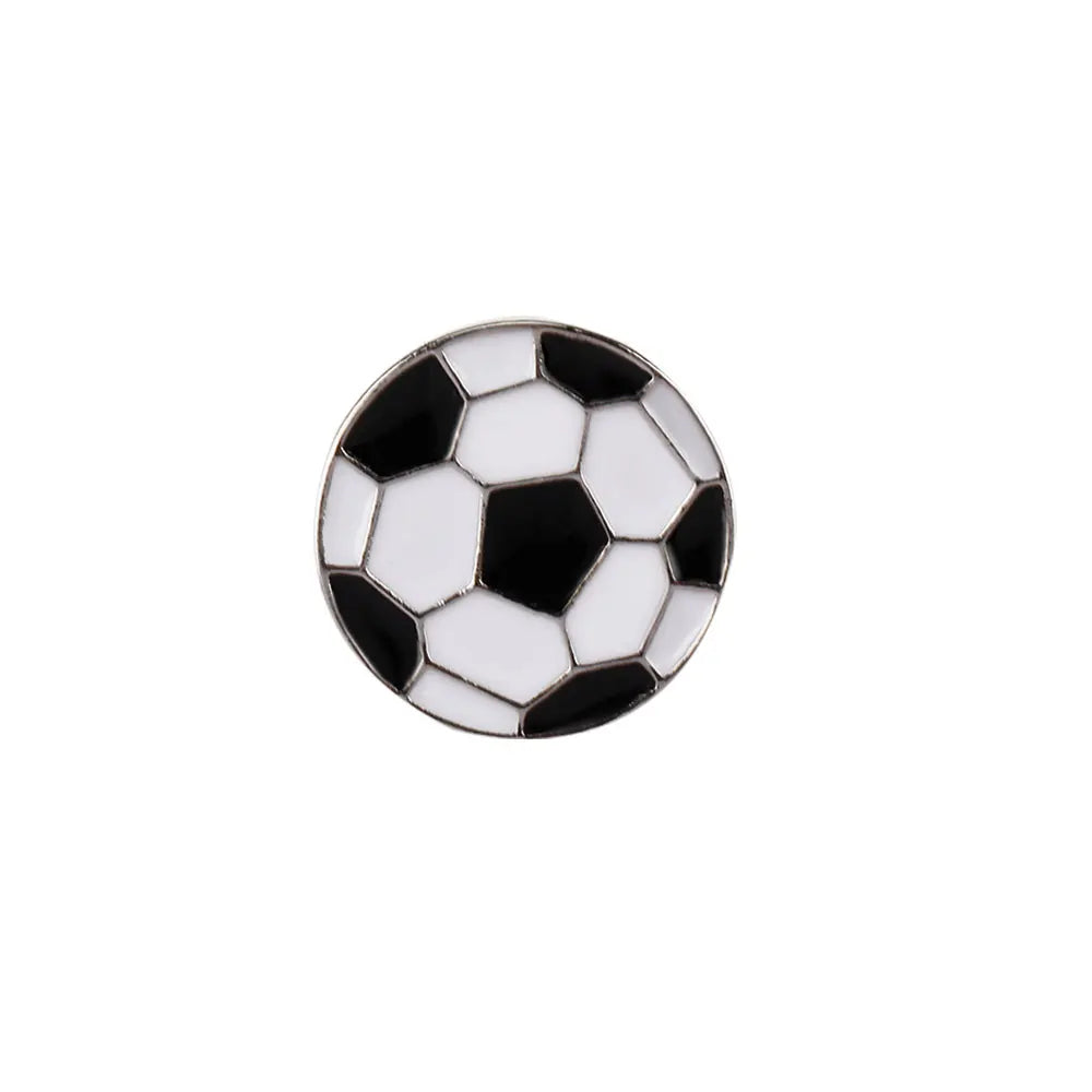 Football Basketball Rugby Baseball Beach ball Volleyball Hard Enamel Pins For Sport Lovers Bag Backpack Jacket Jewelry Brooches