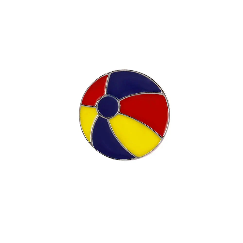 Football Basketball Rugby Baseball Beach ball Volleyball Hard Enamel Pins For Sport Lovers Bag Backpack Jacket Jewelry Brooches