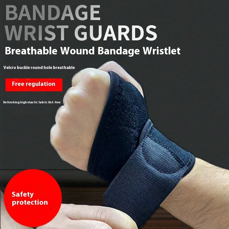 Wrist Brace Support for Men & Women - Breathable Sports Wristband for Gym, Volleyball, Basketball - Tendon & Joint Pain Relief