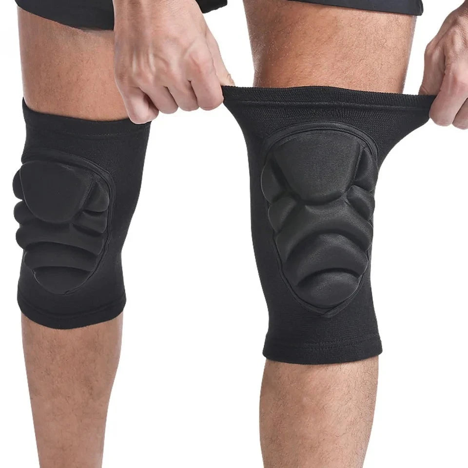 1 Pair Knee Pads, Anti-Slip Collision Avoidance Kneepads with Thick EVA Foam, for Volleyball, Football Dance Knee Sleeve.Labubo