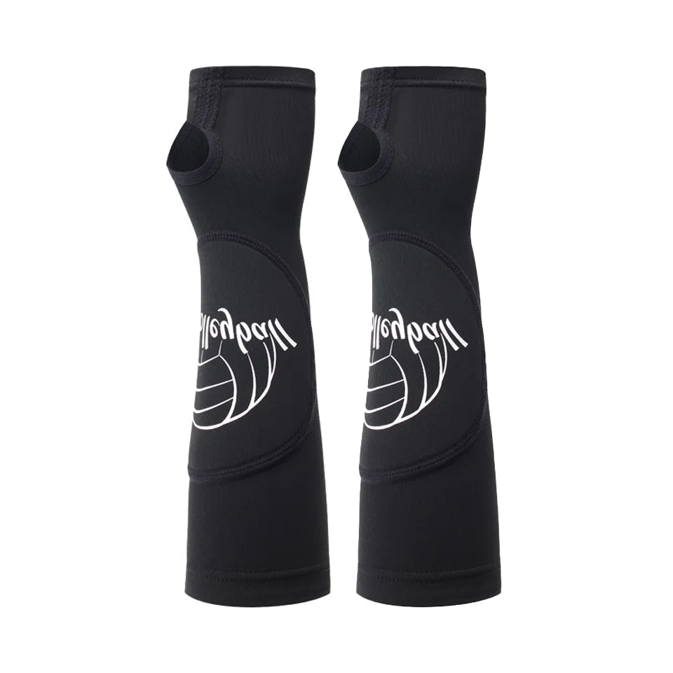 LOOGDEEL 1Pair Volleyball Arm Sleeve Forearm Compression Training Basketball Wrist Support Brace Protector Sports Arm Guard Men