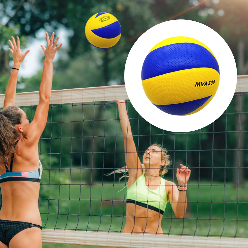 PU leather Ball Size 5 Volleyball Contest Soft Touch Indoor Outdoor Sport Gym Training Accessories for Adult Children MVA300