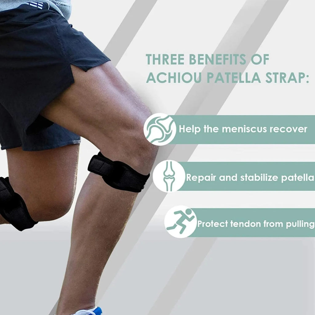Sports Patella Brace Adjustable Strap EVA Kneepads Knee Support Pad Protective Gear Basketball Volleyball Protector