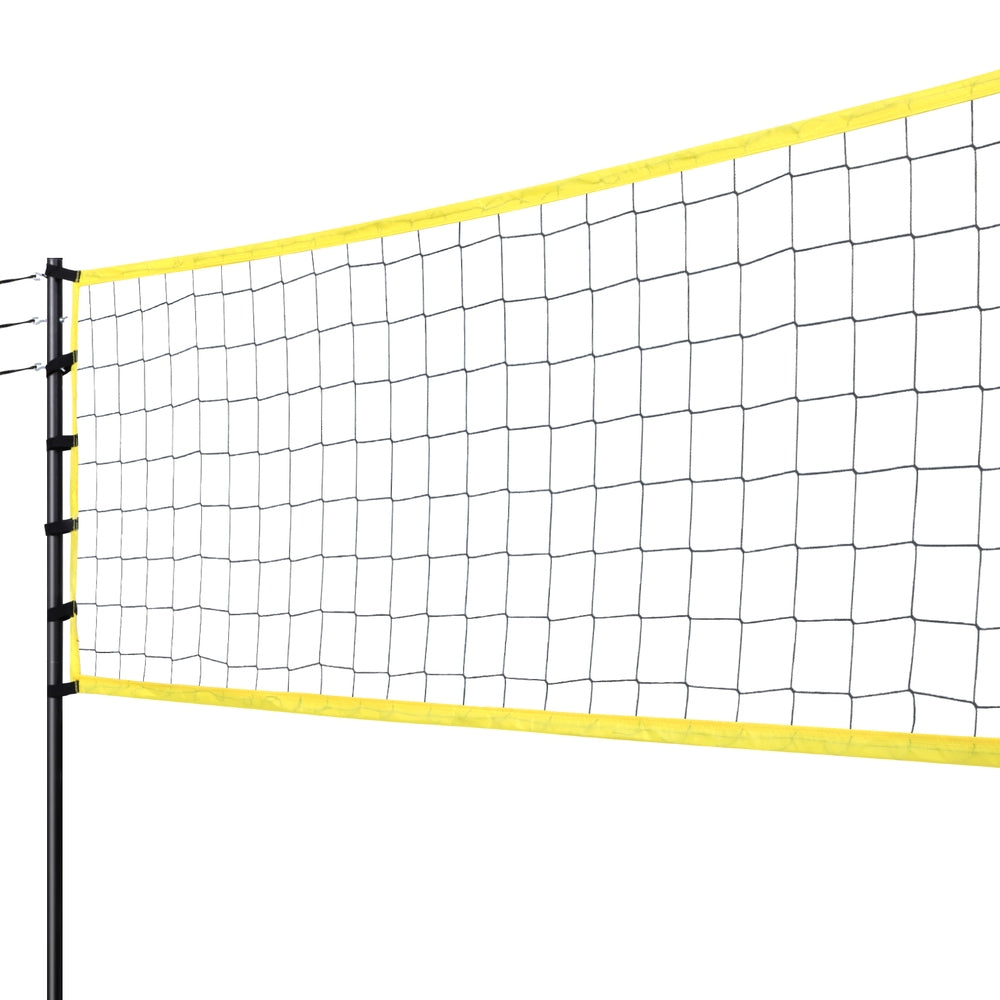 NNEDSZ 9M Portable Volleyball Net Set with Ball Boundary Lines Badminton Tennis