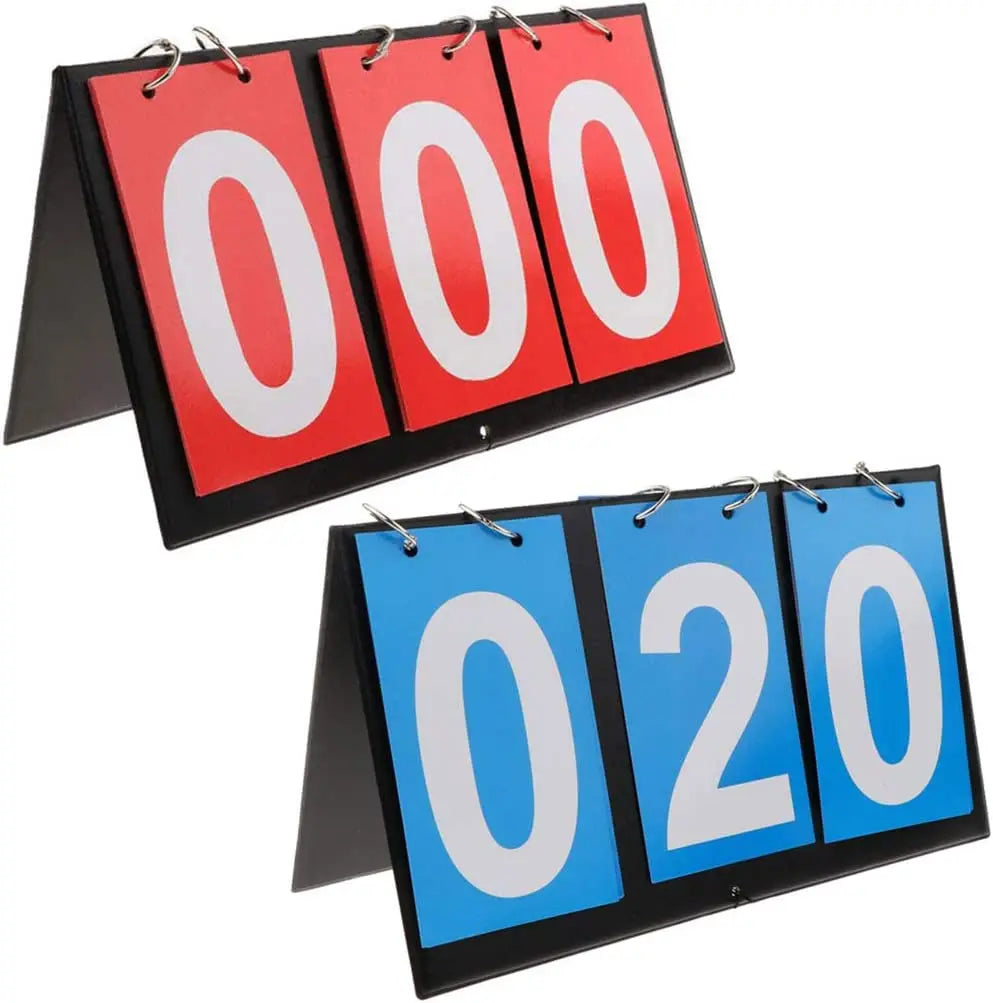 Scoreboard Score Keeper,Volleyball Basketball Tennis Table Tennis Scoreboards(4-Digital)