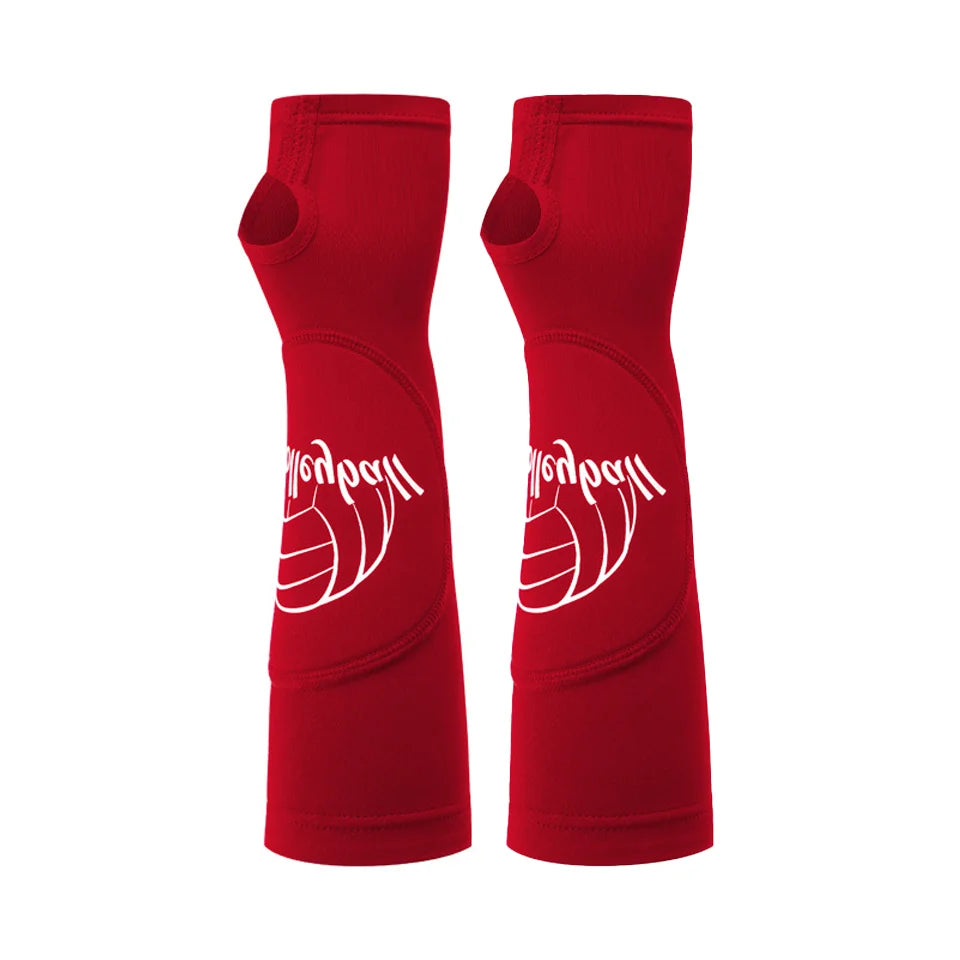 LOOGDEEL 1Pair Volleyball Arm Sleeve Forearm Compression Training Basketball Wrist Support Brace Protector Sports Arm Guard Men