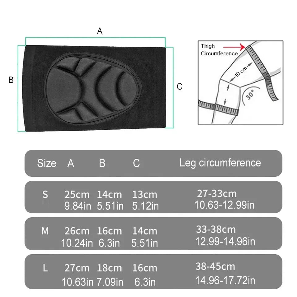 1Pair /PCS  Anti-Slip Knee Pads with Thick EVA Foam for Volleyball Football Dance Collision Avoidance Labubo Knee Sleeve