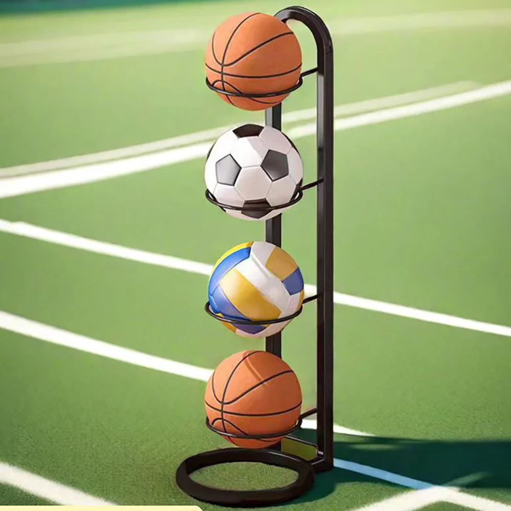 Indoor Children Ball Storage Rack Put Ball Storage Basket Placed Rack Volleyball Stand Holder Space