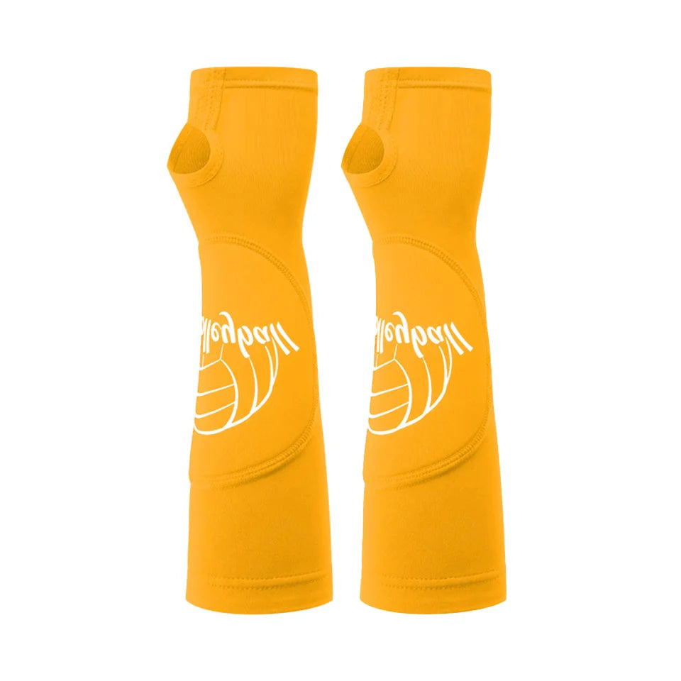LOOGDEEL 1Pair Volleyball Arm Sleeve Forearm Compression Training Basketball Wrist Support Brace Protector Sports Arm Guard Men