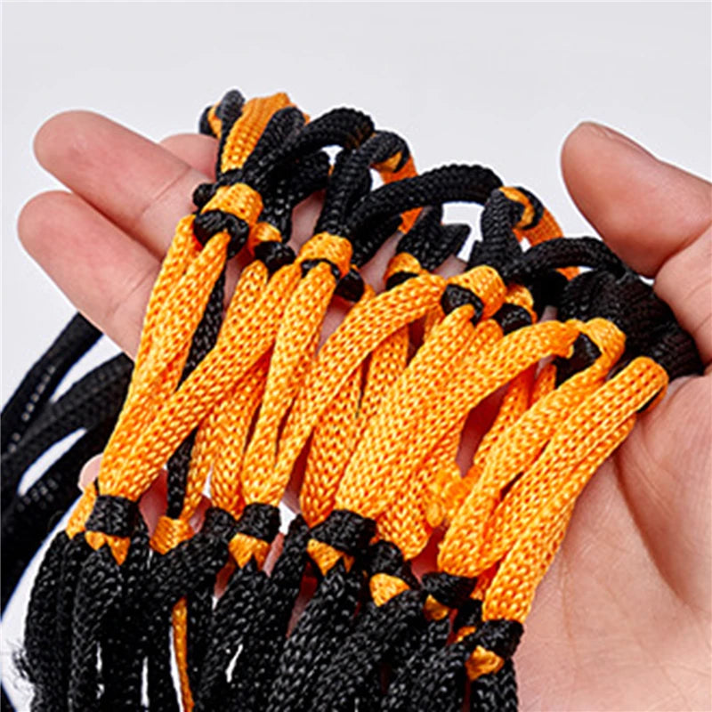 Portable Carry Net Bag Balls Volleyball Outdoor Durable Standard Thread Hoop Mesh Net