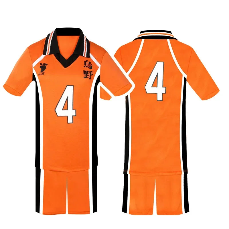 Haikyu!! Haikyuu Cosplay Costume Karasuno Koukou High School Volleyball Club Hinata Shoyo Kageyama Tobio Sportswear Jerseys