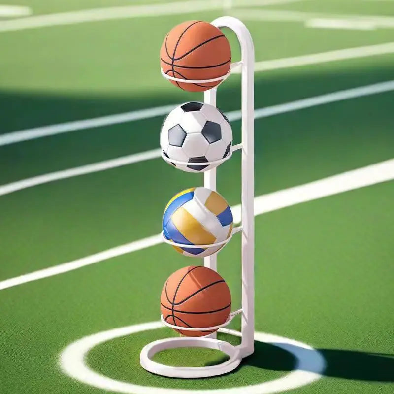 Indoor Children Ball Storage Rack Put Ball Storage Basket Placed Rack Volleyball Stand Holder Space