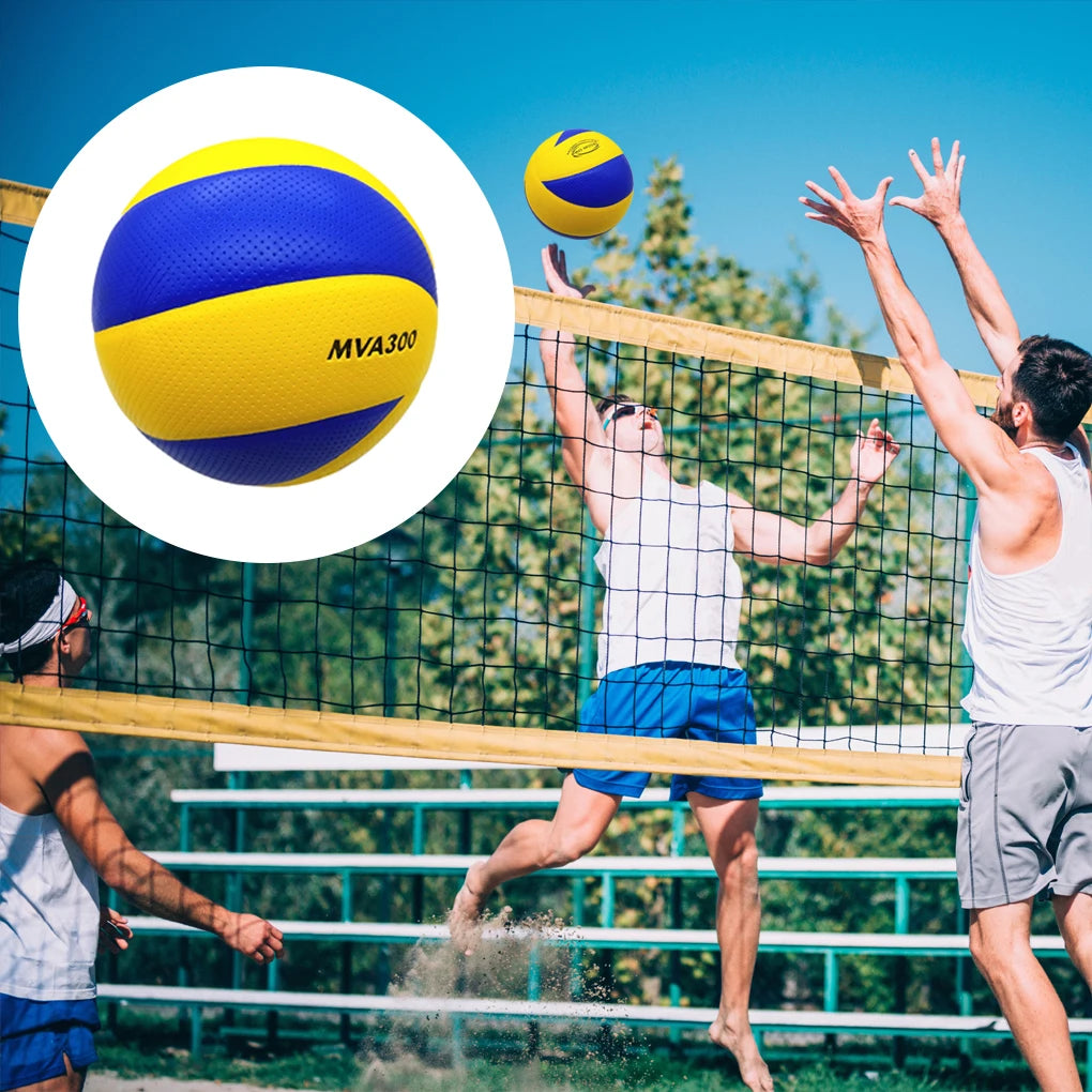 PU leather Ball Size 5 Volleyball Contest Soft Touch Indoor Outdoor Sport Gym Training Accessories for Adult Children MVA300