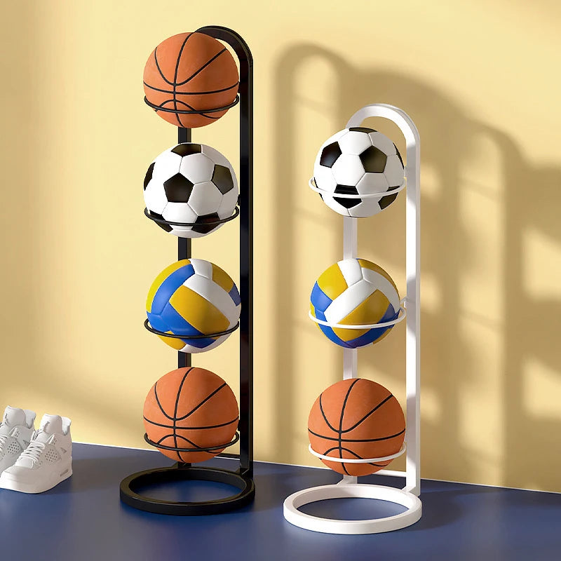 Indoor Children Ball Storage Rack Put Ball Storage Basket Placed Rack Volleyball Stand Holder Space